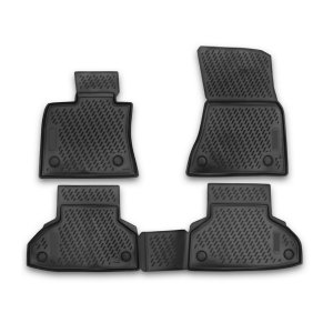 BMW X6 Floor Mats - Omac - Rubber TPE - Black - '15-'19